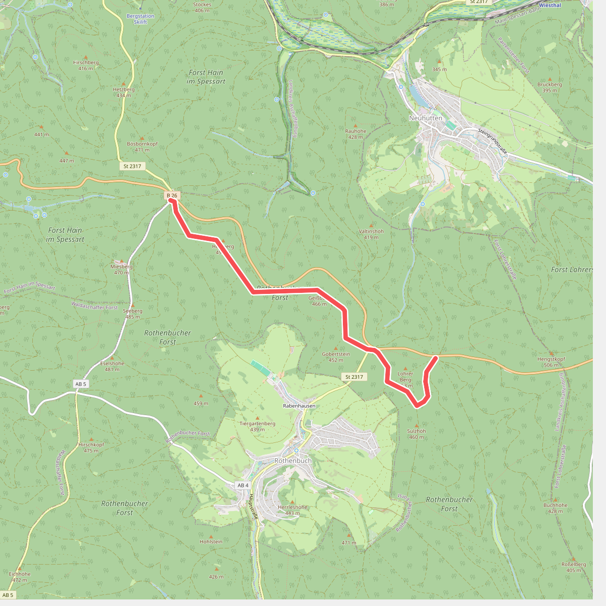 Ortswanderweg Rothenbuch 1
