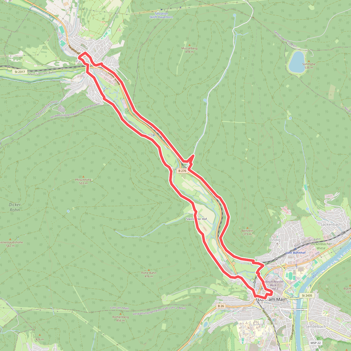 Ortswanderweg Lohr 8