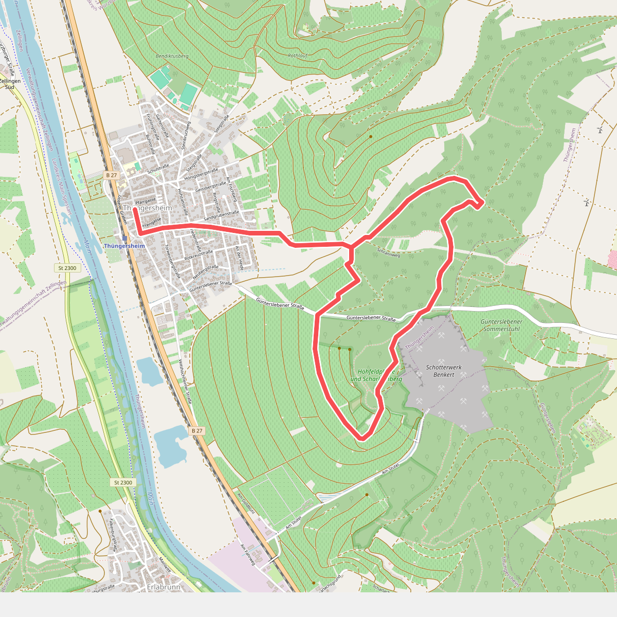 Orchideenweg Thüngersheim