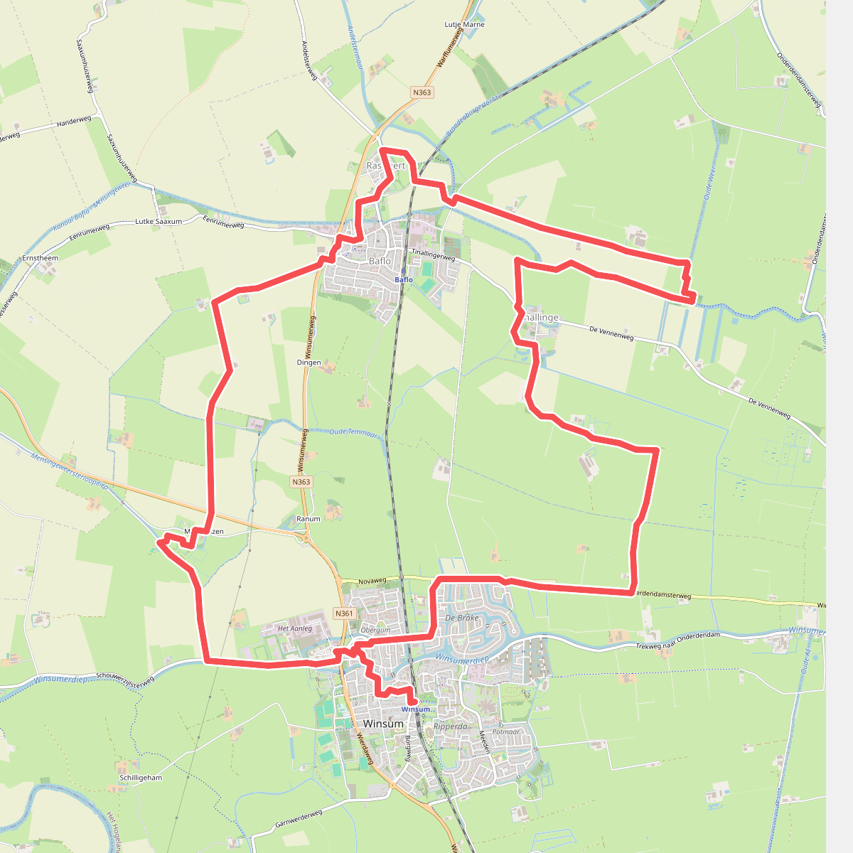 Dagwandeling Vijf Wierden-route · Nederlands Kustpad 3 etappe 25