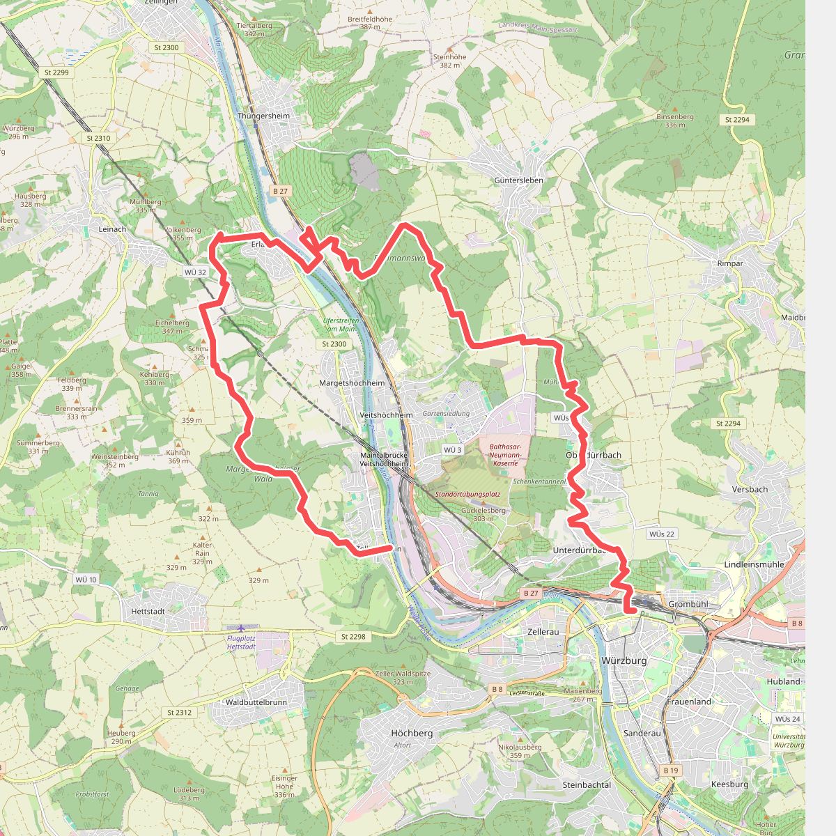 Würzburg-Erlabrunn-Zell