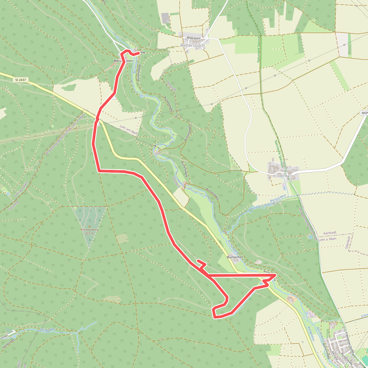Alternativweg Steinkreis-Hoimostein