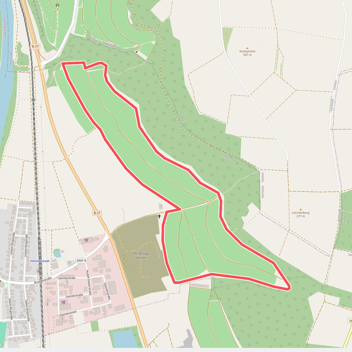 Rundwanderweg H 5 Himmelstadt "Himmelstadter Kelter"
