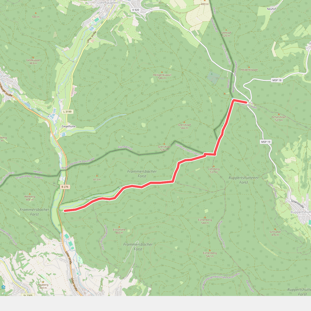 Ortswanderweg Frammersbach 1