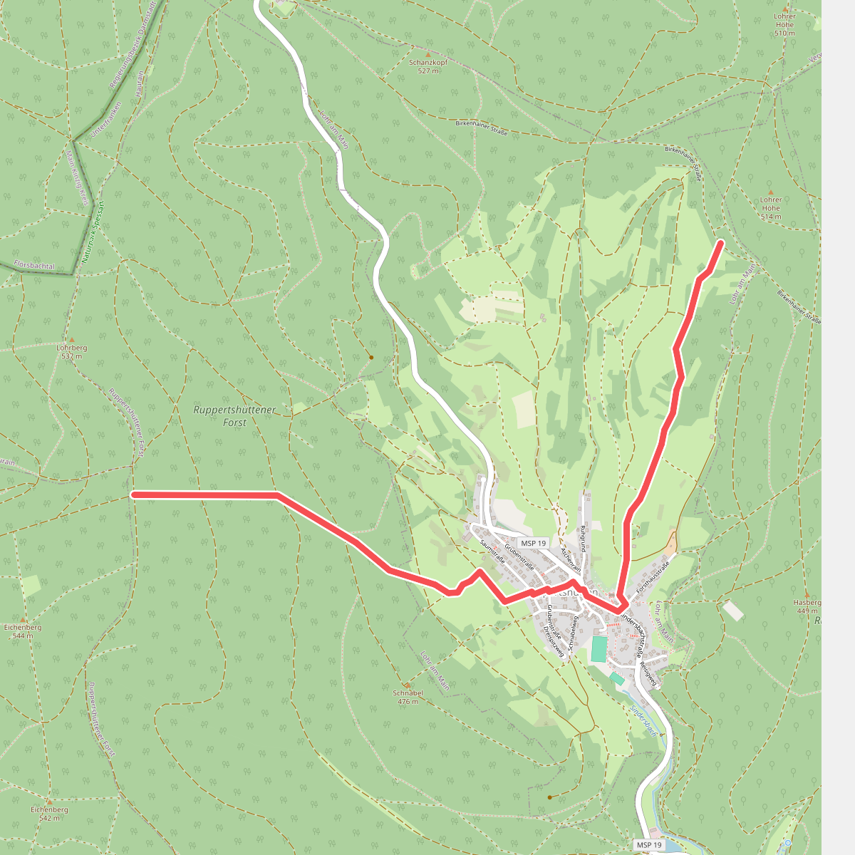Ortswanderweg Lohr 9