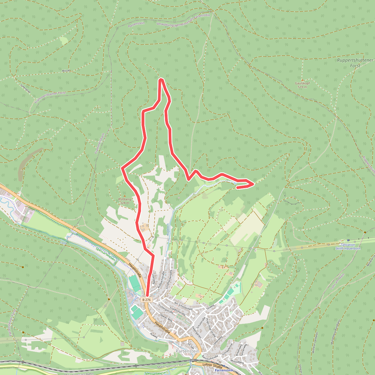 Ortswanderweg Partenstein 1
