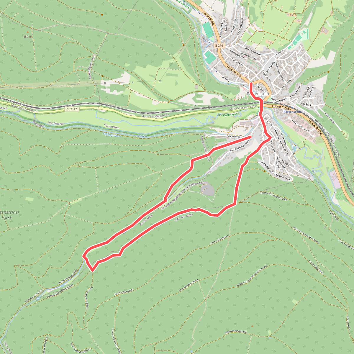 Ortswanderweg Partenstein 6