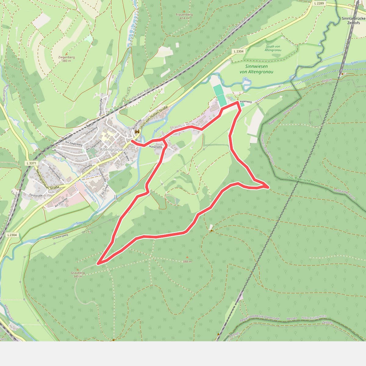 Altengronau - Rundweg am Grauberg - Marder