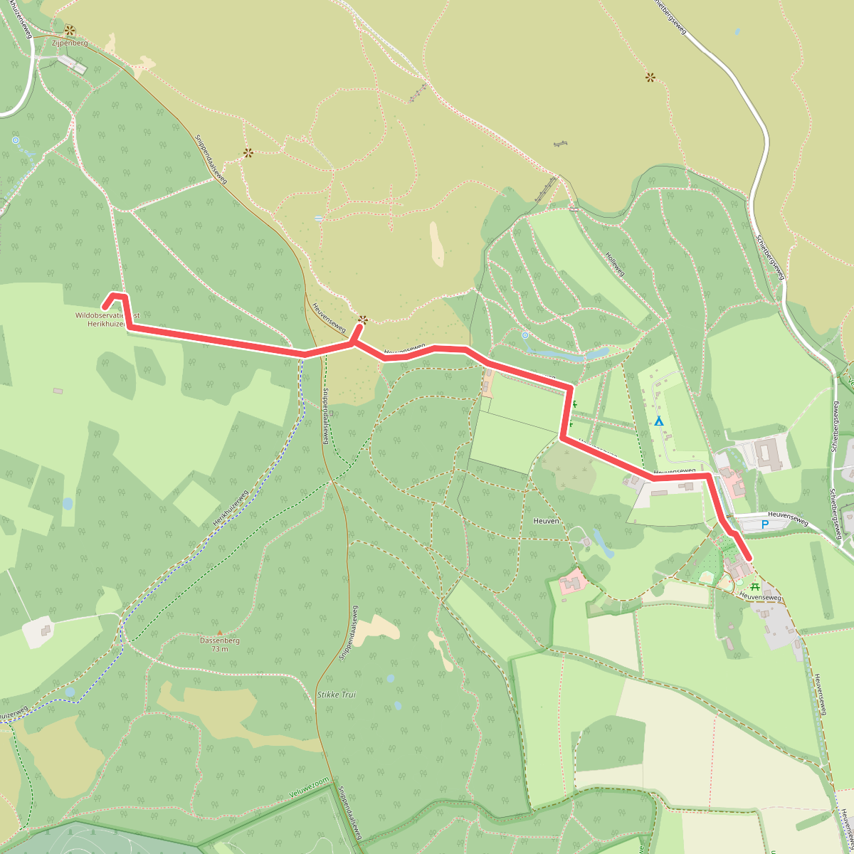 Buggyroute van OERRR Veluwezoom