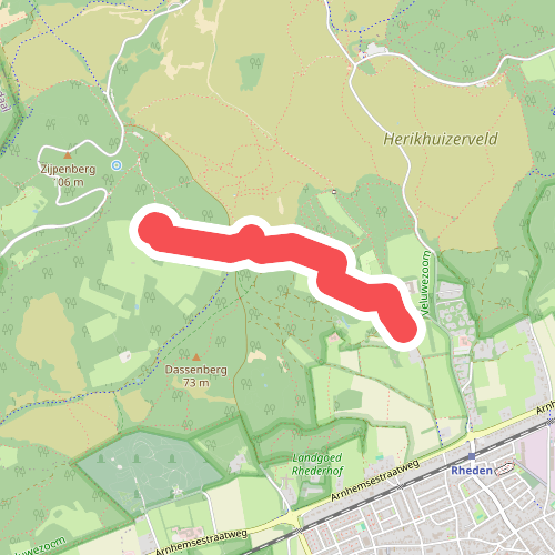 Buggyroute van OERRR Veluwezoom