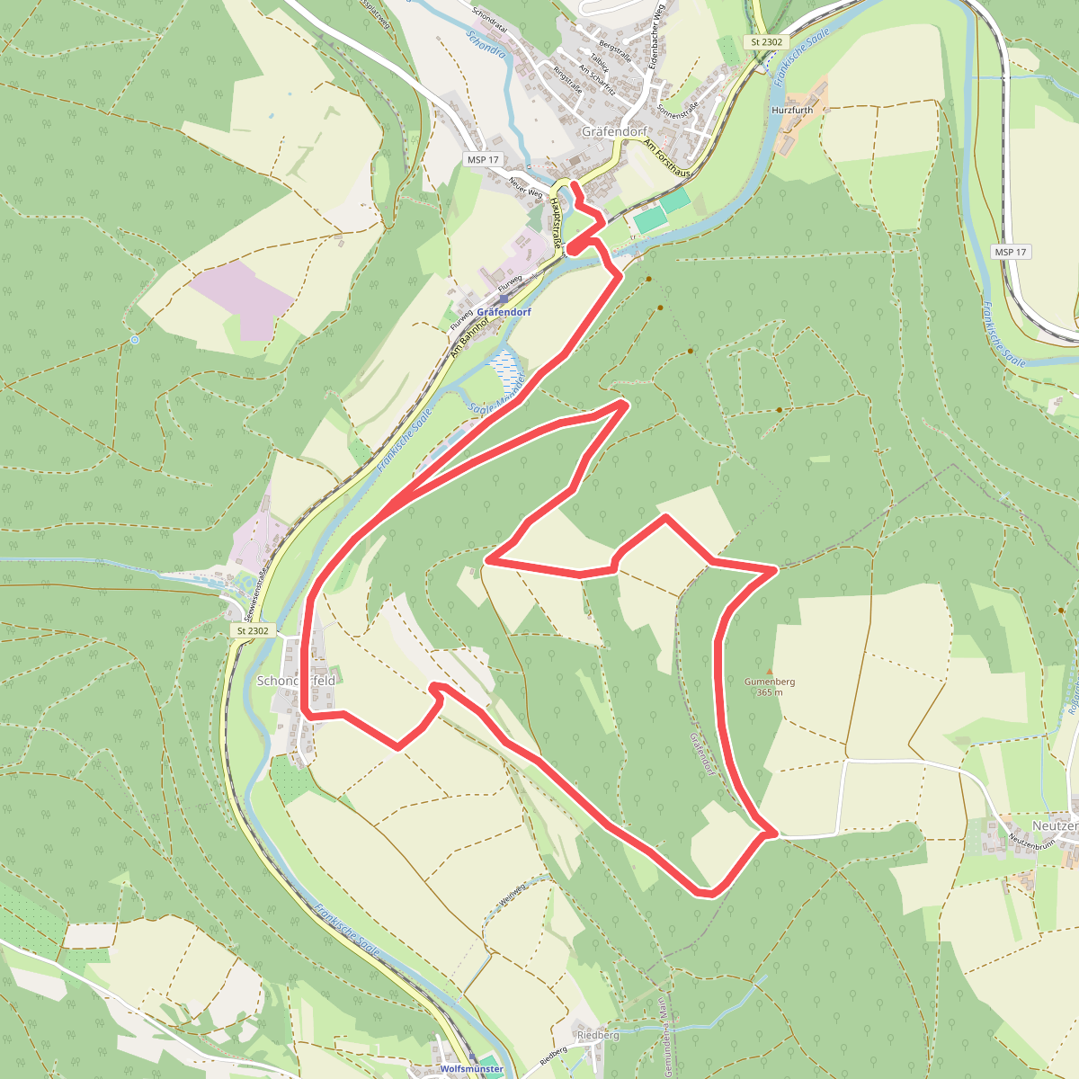 Ortswanderweg Gräfendorf 5