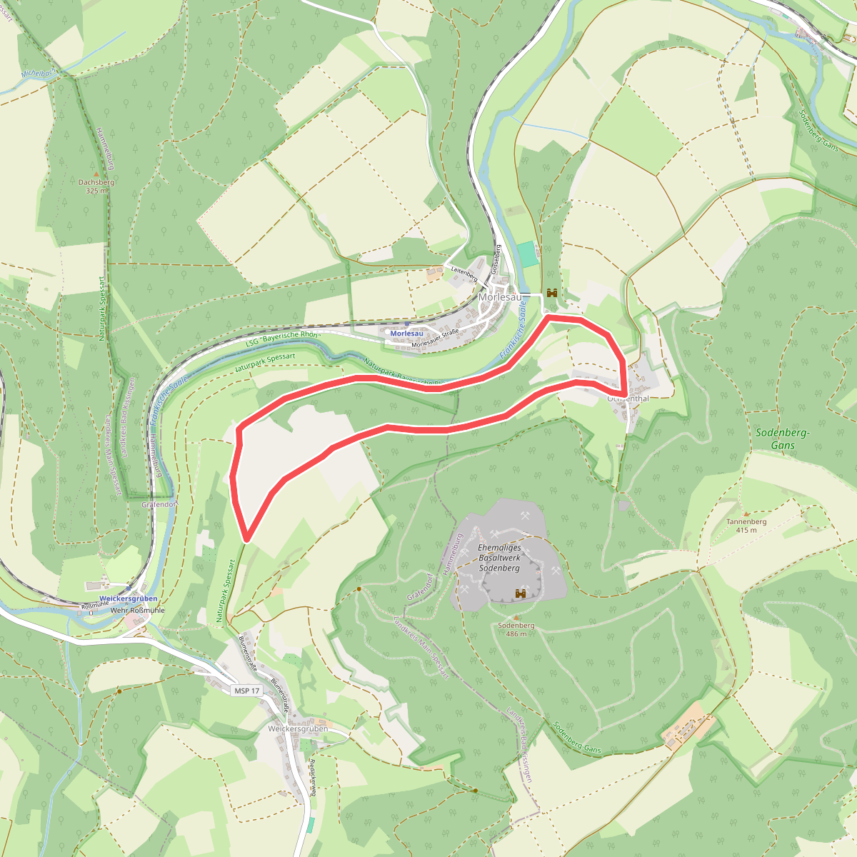 Rhönrundweg Hammelburg 3