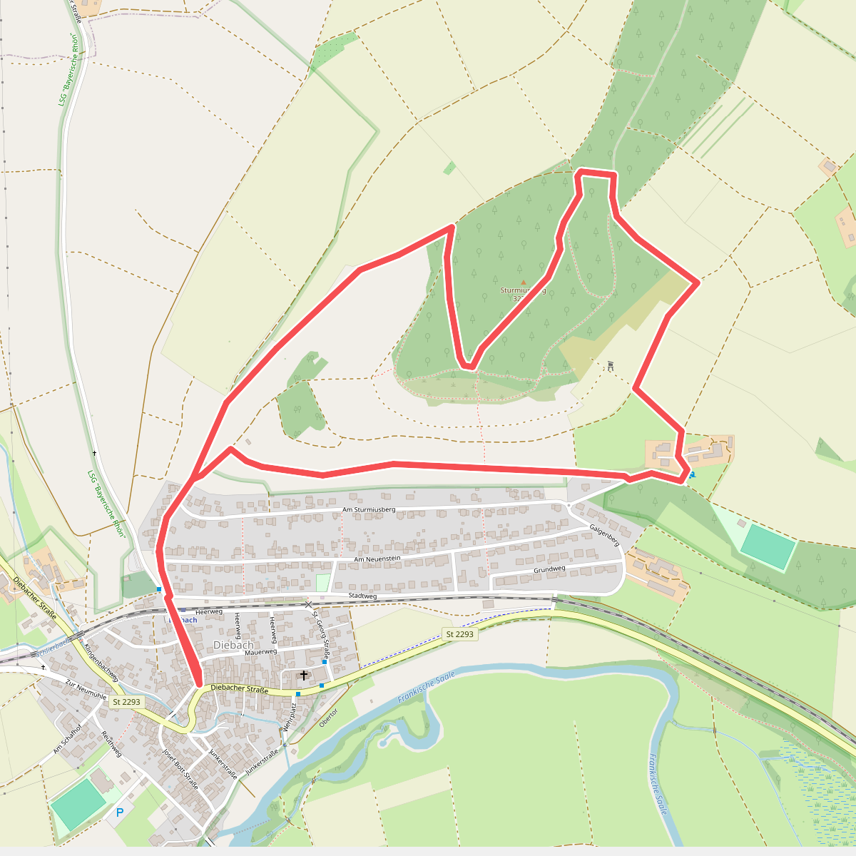 Rhönrundweg Hammelburg 6
