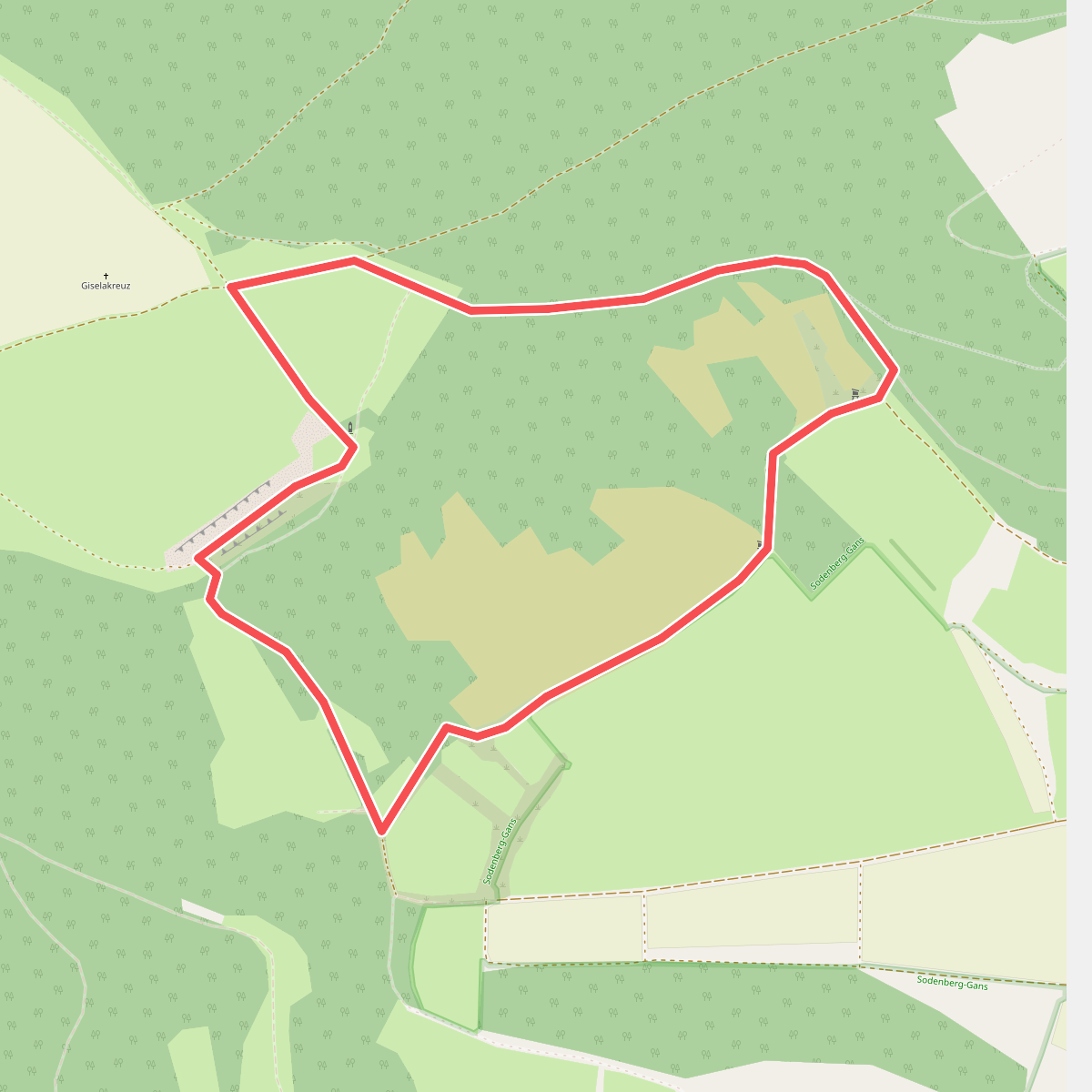 Rundweg Giselakreuz