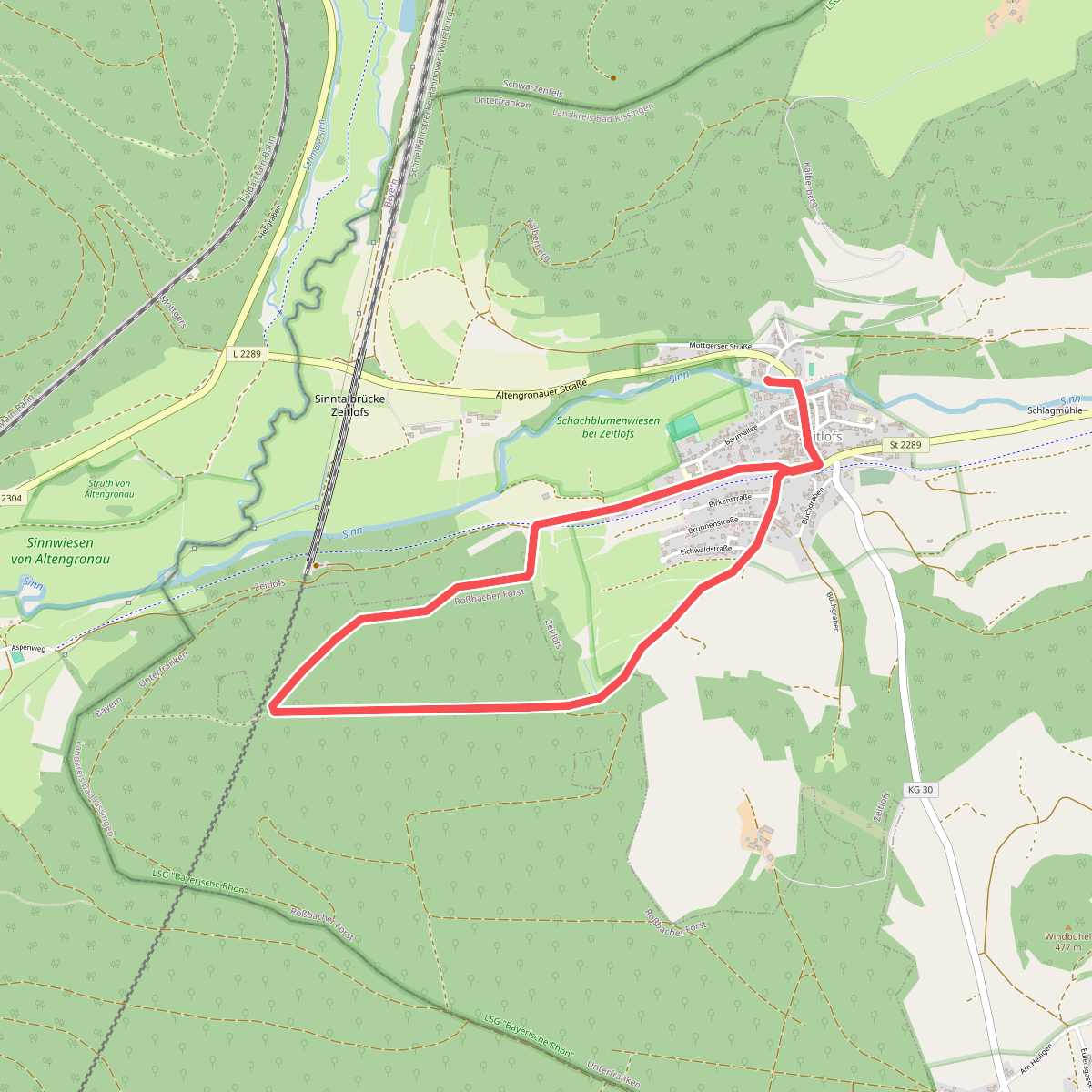 Rhön-Rundweg 1 Sinntal