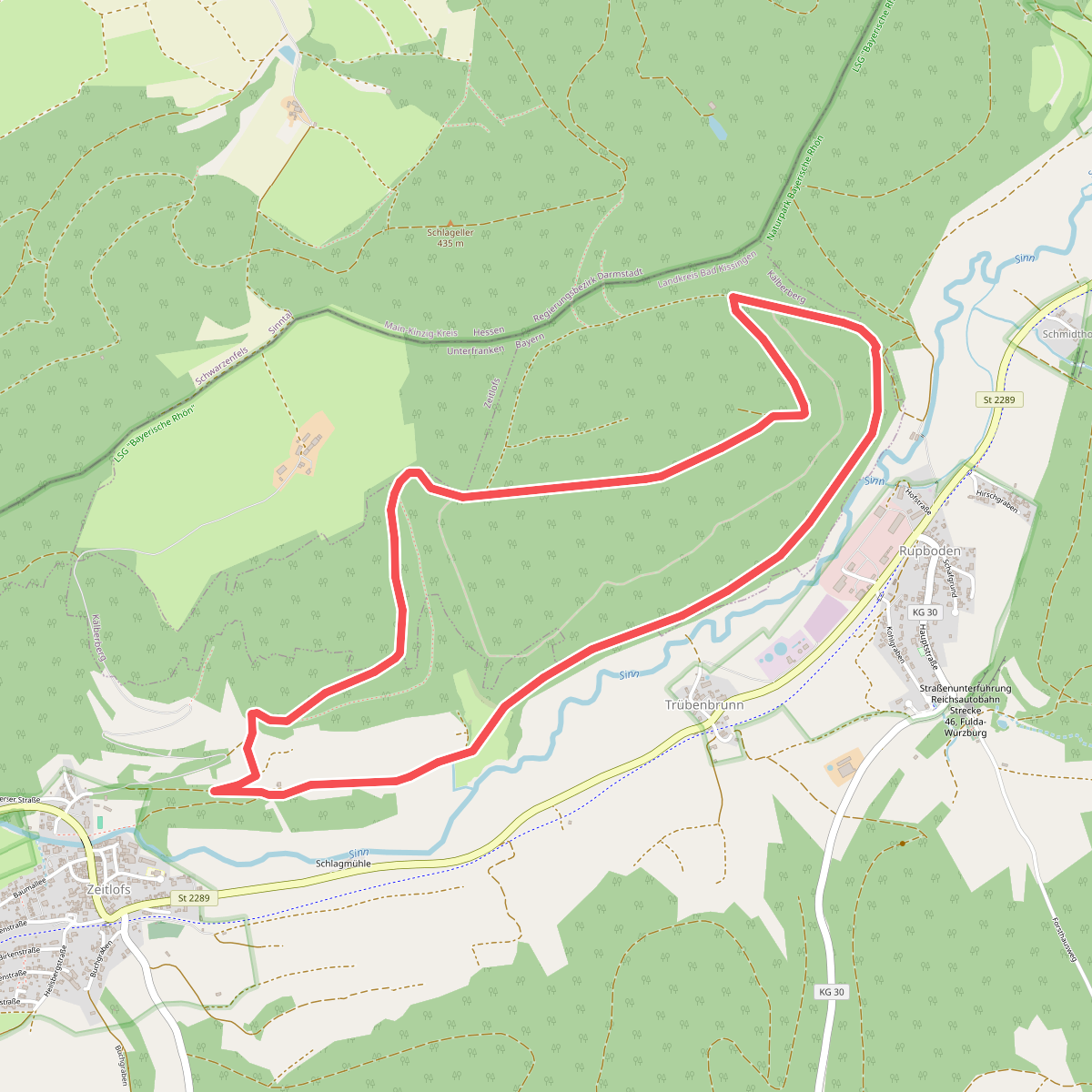 Rhön-Rundweg 3 Sinntal