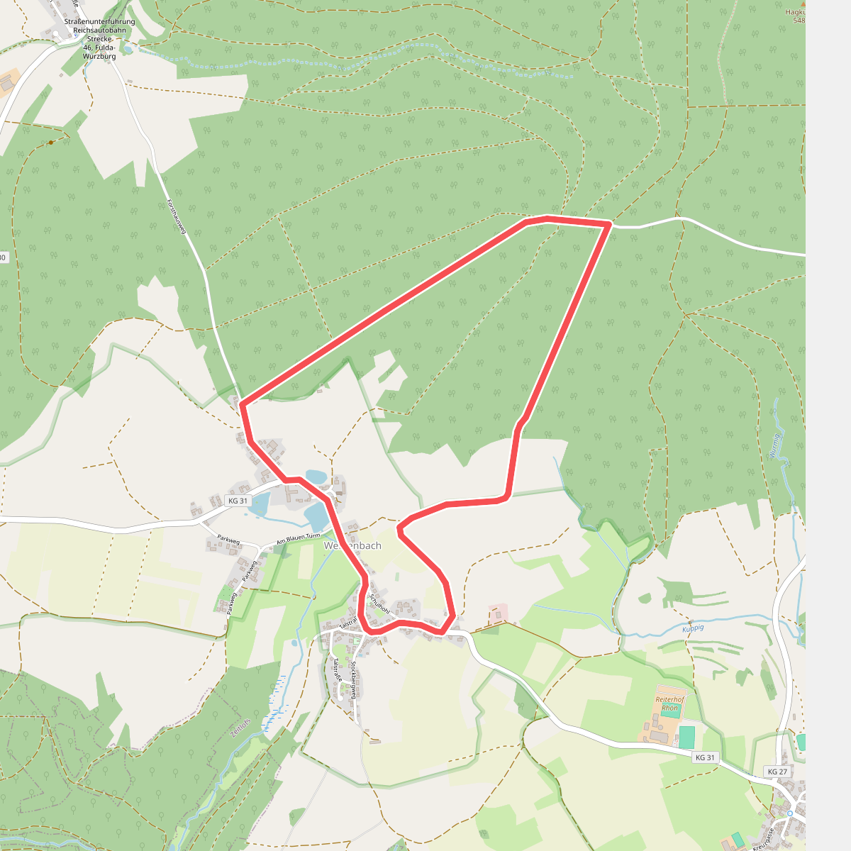 Rhön-Rundweg Zeitlofs 4