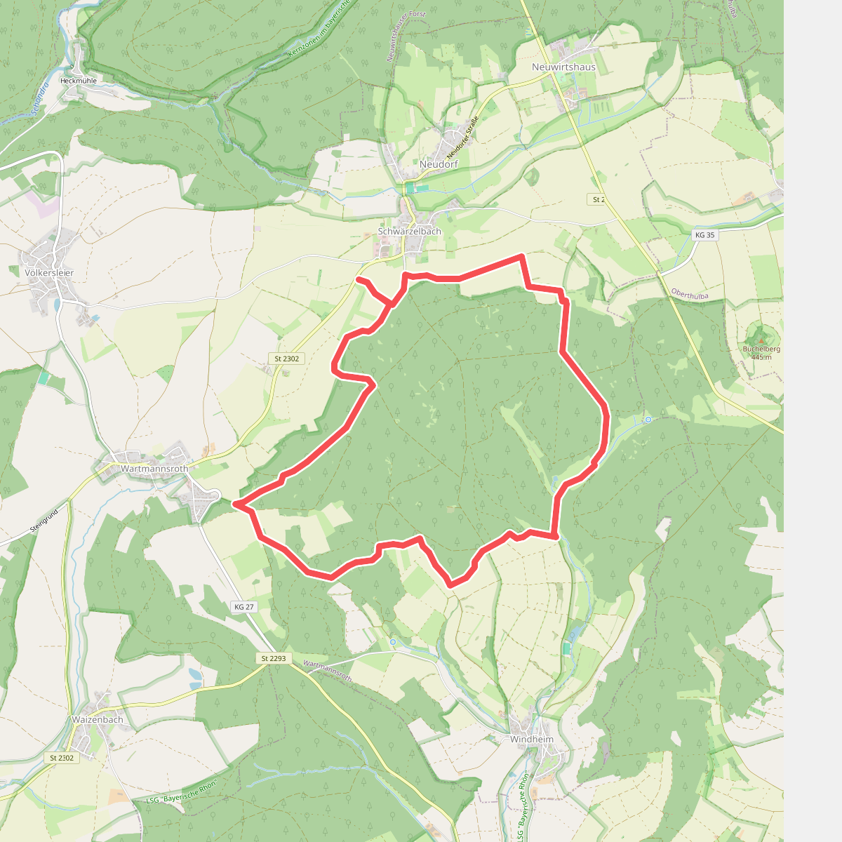 Extratour Wald-Brand
