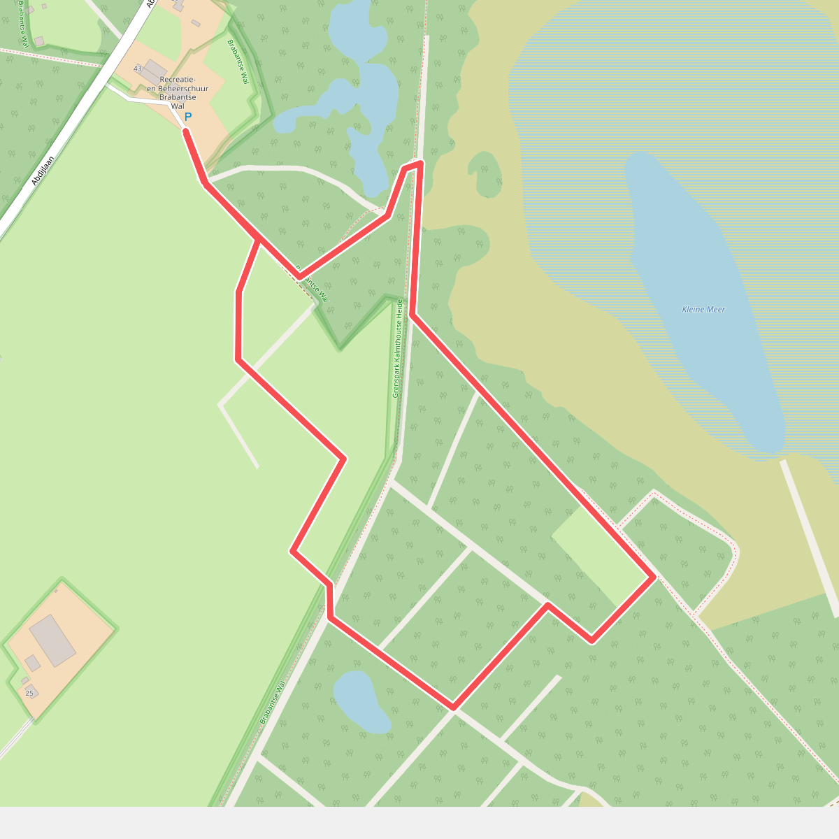 Wandelroute Konijn