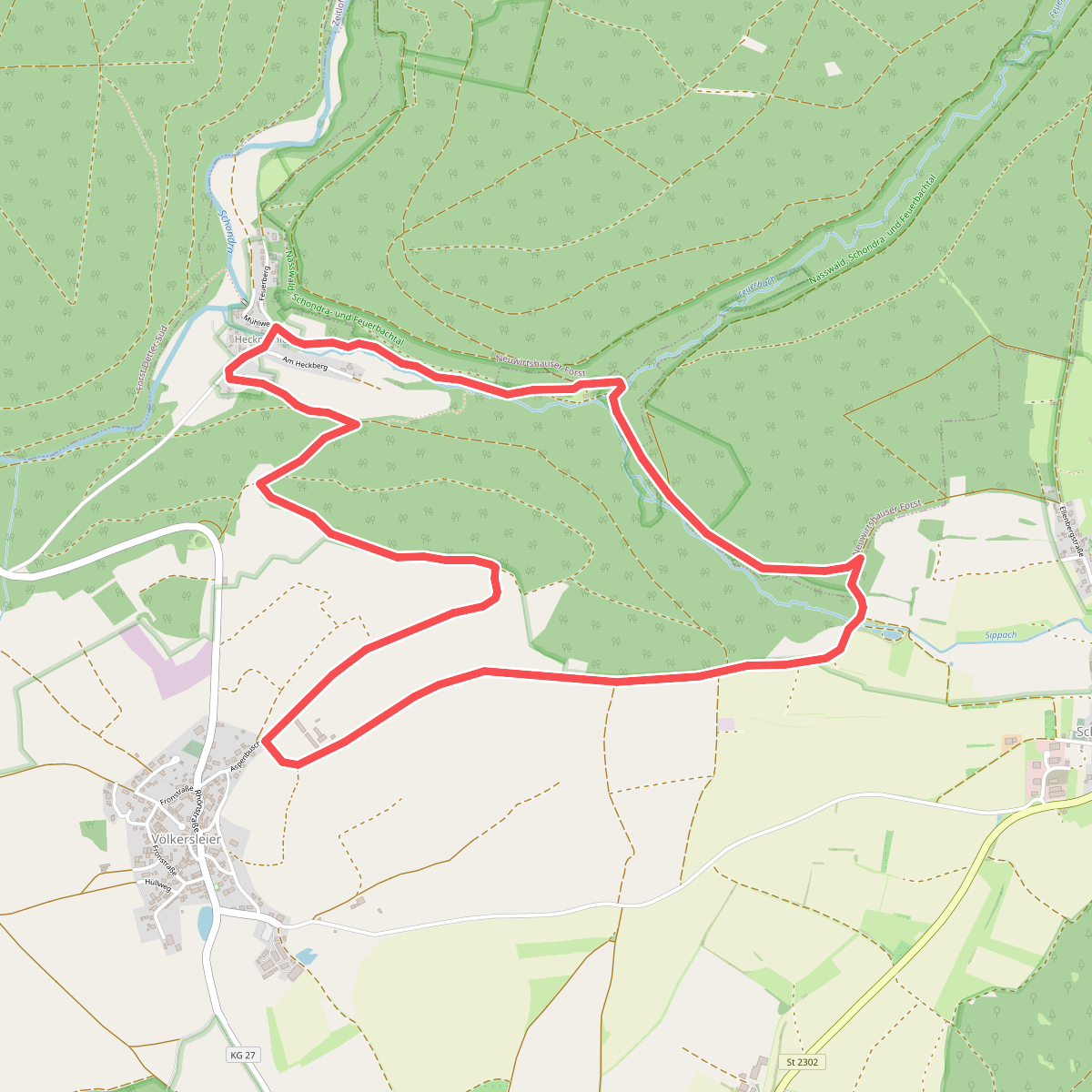 Rhönrundweg 6 Wartmannsroth