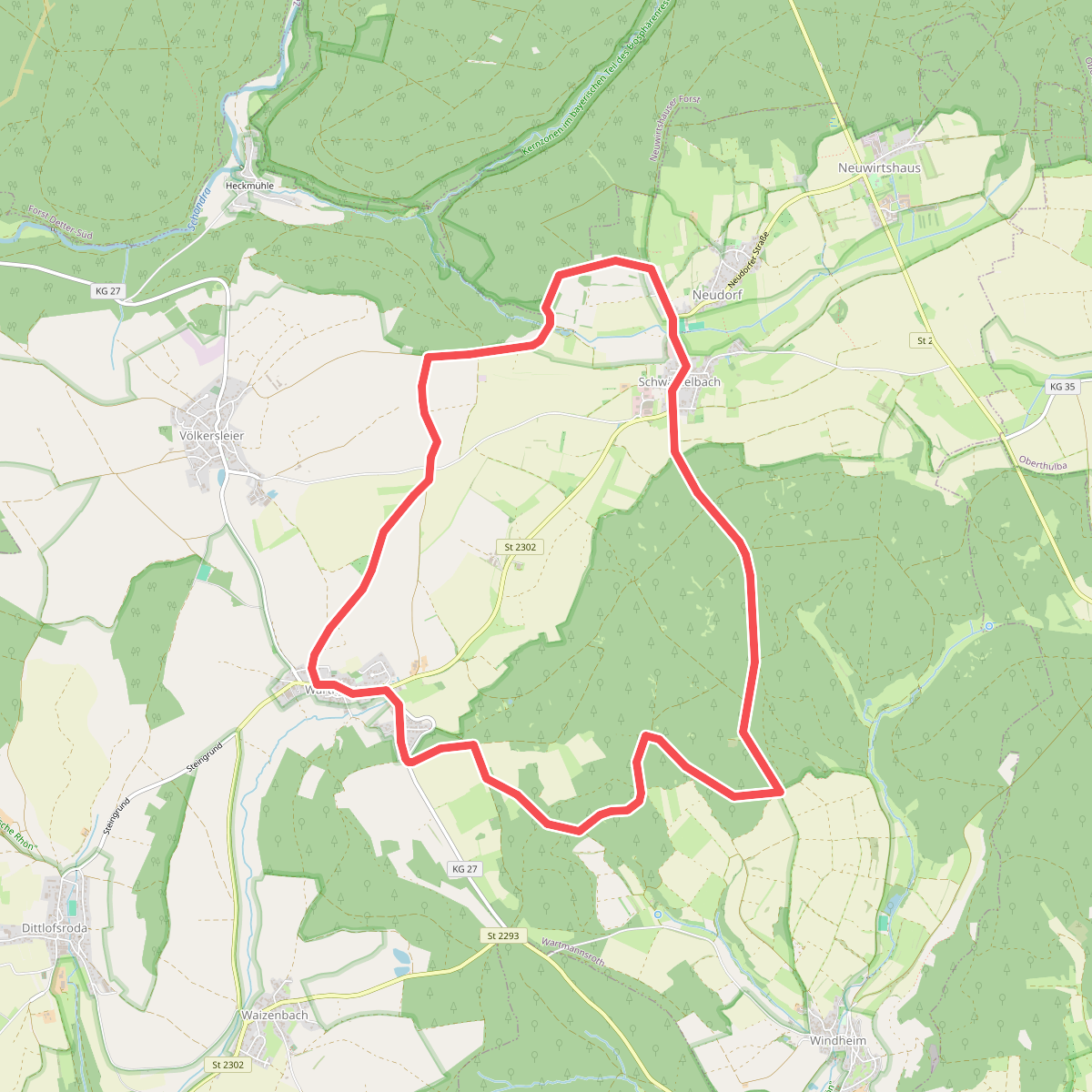 Rhön-Rundweg 7 Wartmannsroth