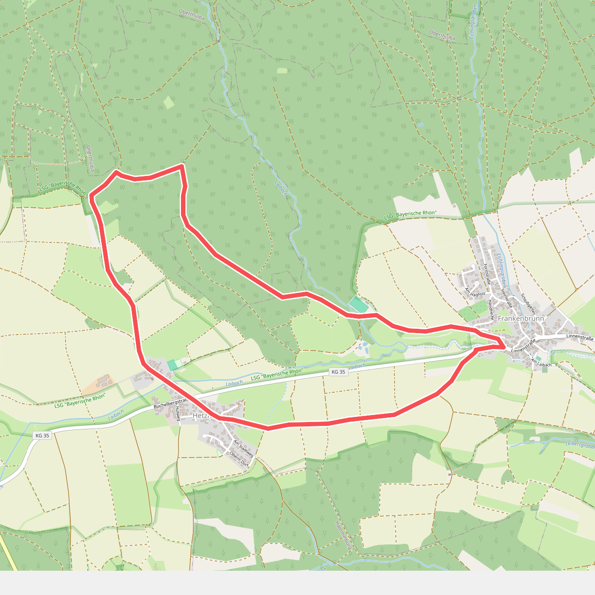 Rhön-Rundweg Oberthulba 7
