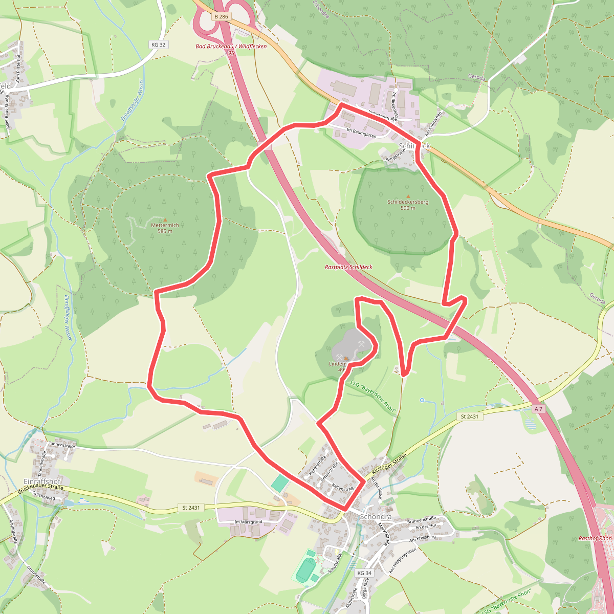 Rhön-Rundweg Schondra 1