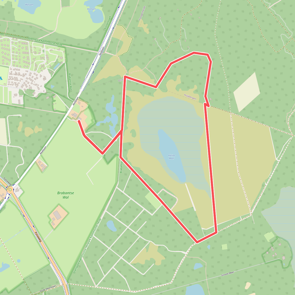 Wandelroute Fuut