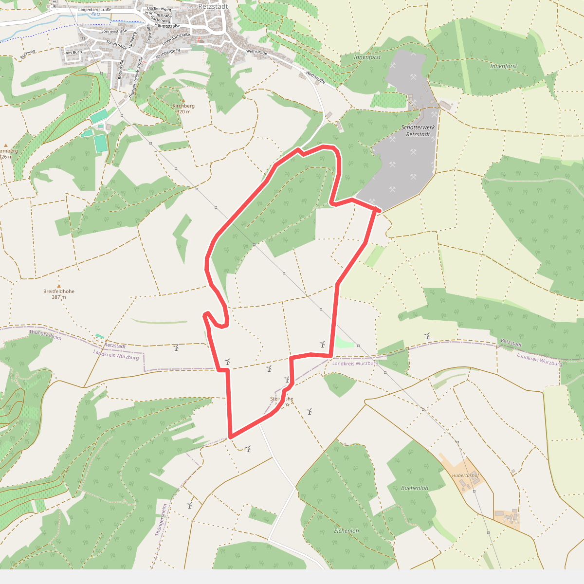 Planetenweg Retzstadt