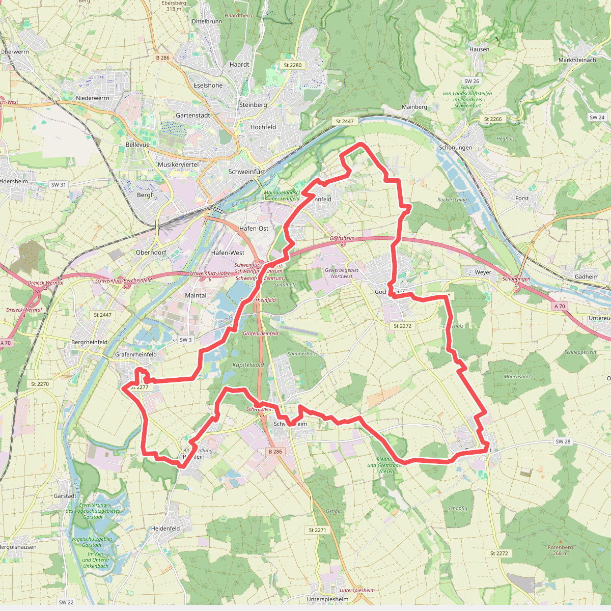 Mainbogen Wanderweg 6