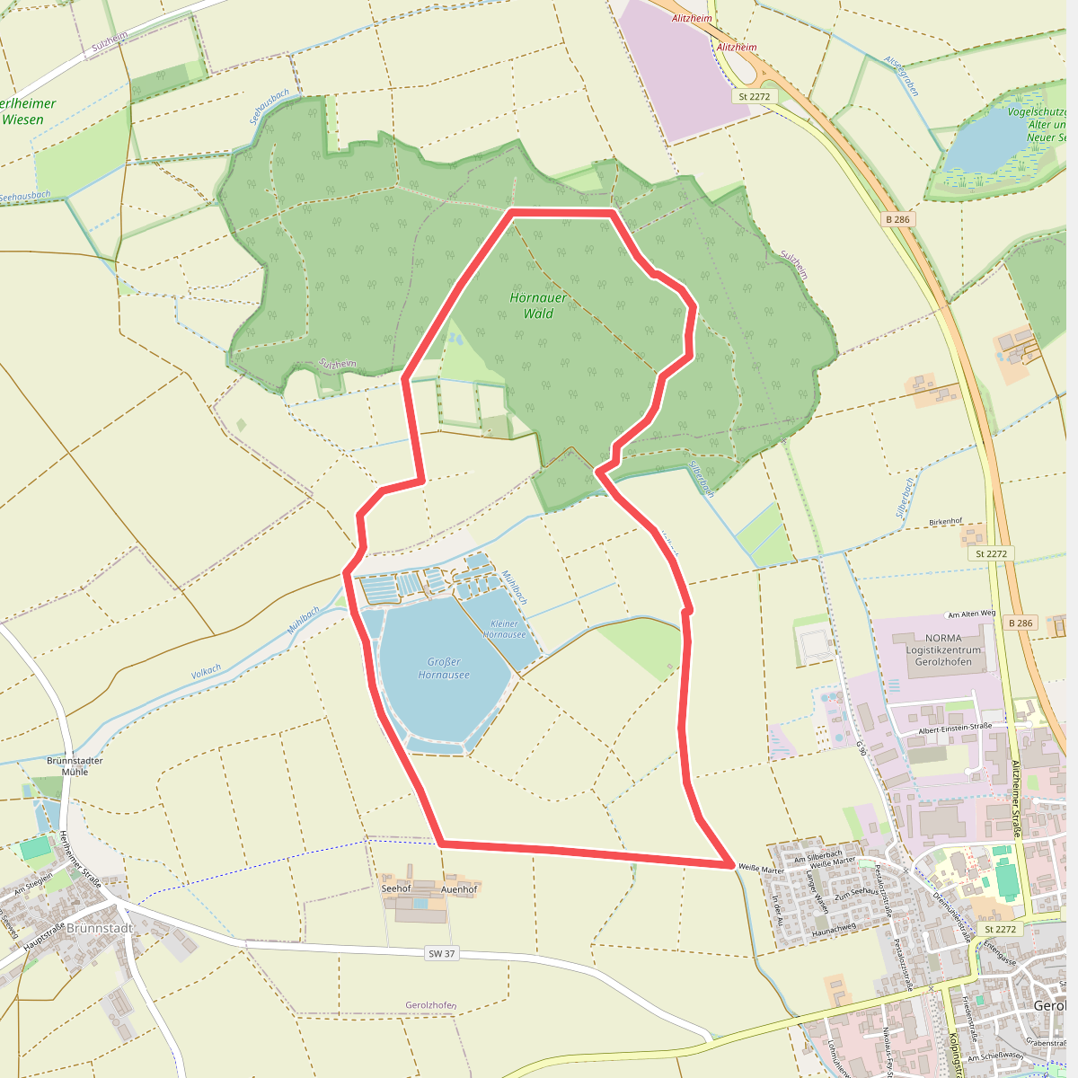 Gerolzhöfer Wanderweg