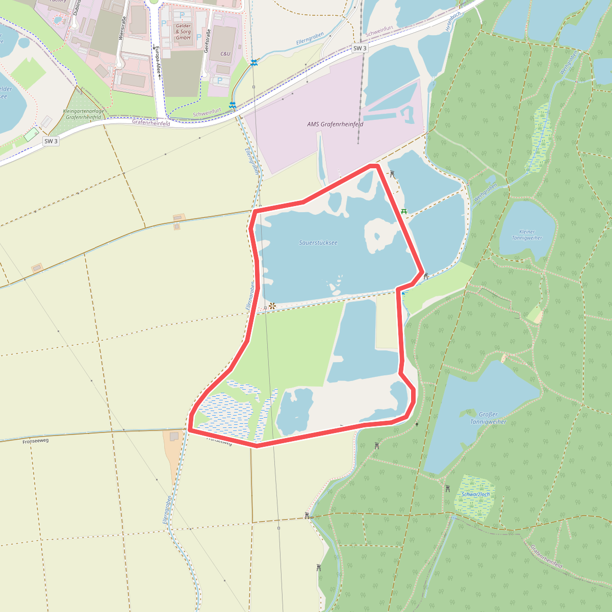 Rundweg Vogelschutzgebiet Sauerstücksee