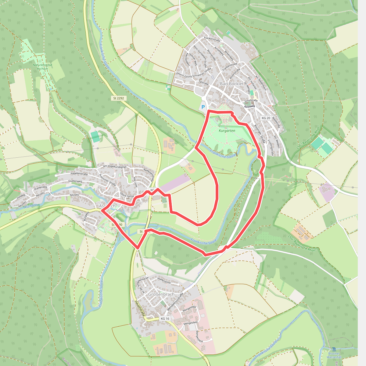 Bad Bocklet - Rundweg BB3