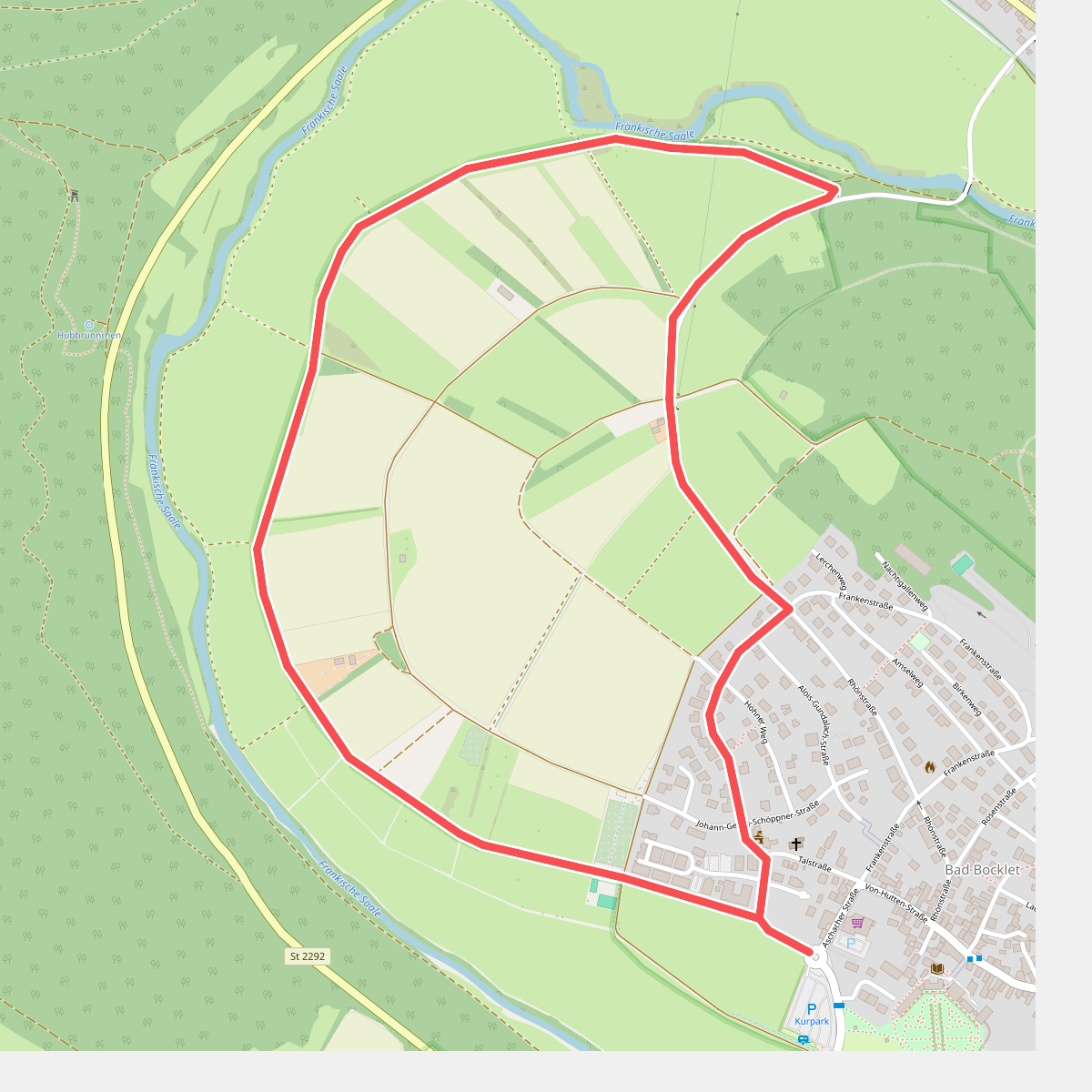 Bad Bocklet Rundweg BB4