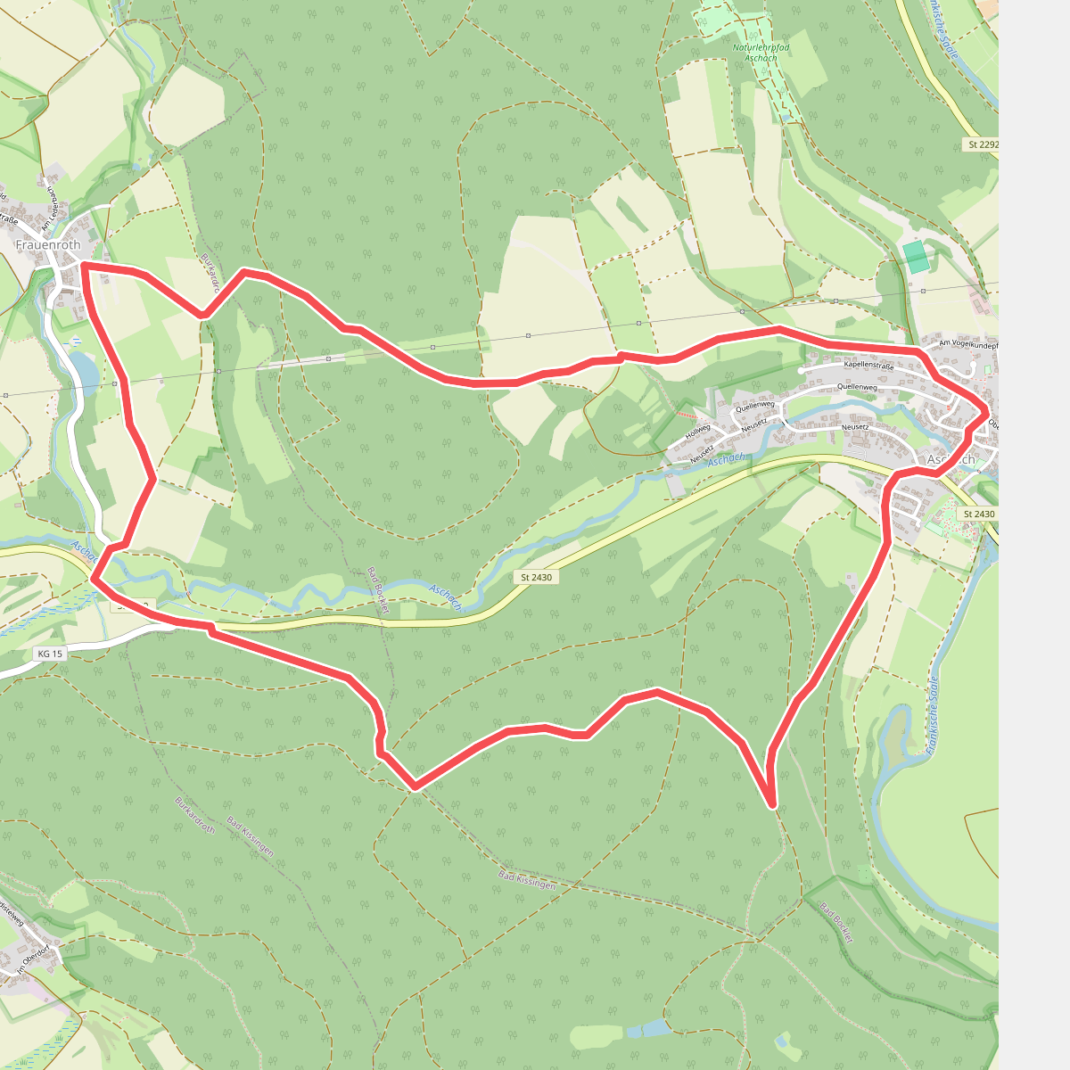 Bad Bocklet - Rundweg F