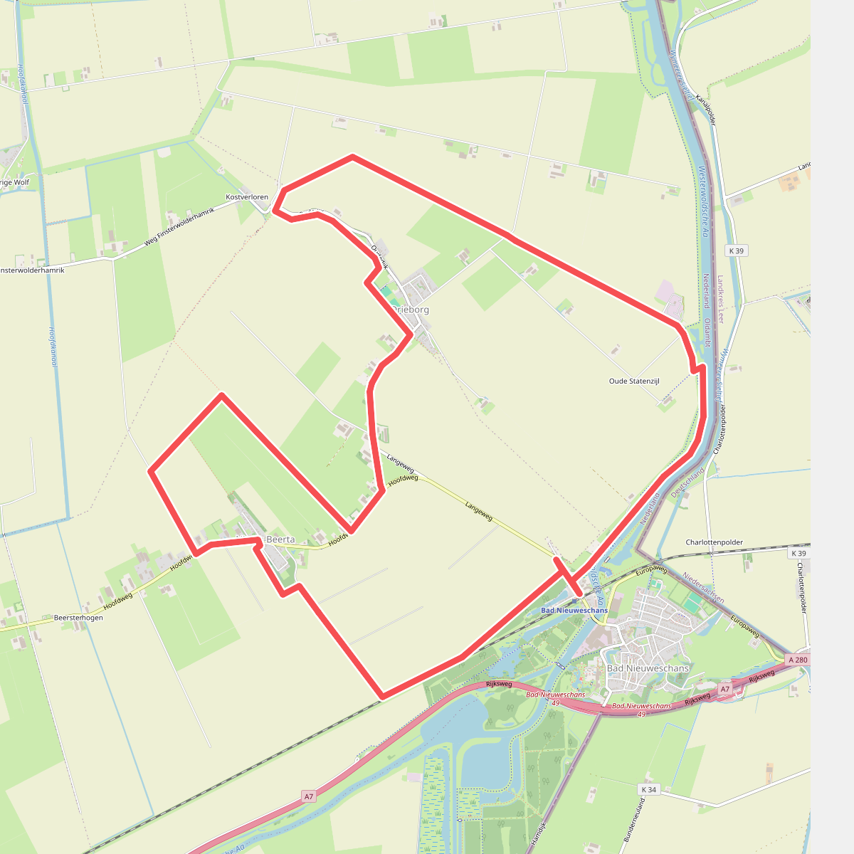 Dagwandeling Graanrepubliek · Nederlands Kustpad 3 etappe 28