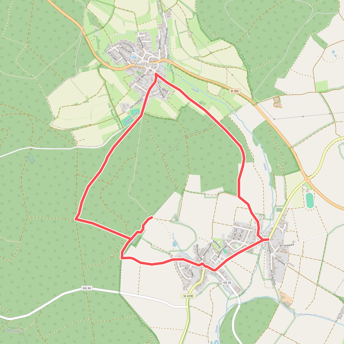 Rhön-Rundweg Burkardroth 11