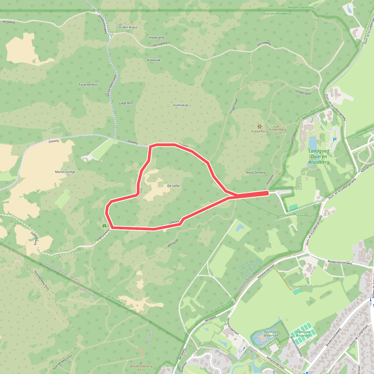 Speuren in de duinen - Landgoed Duin en Kruidberg