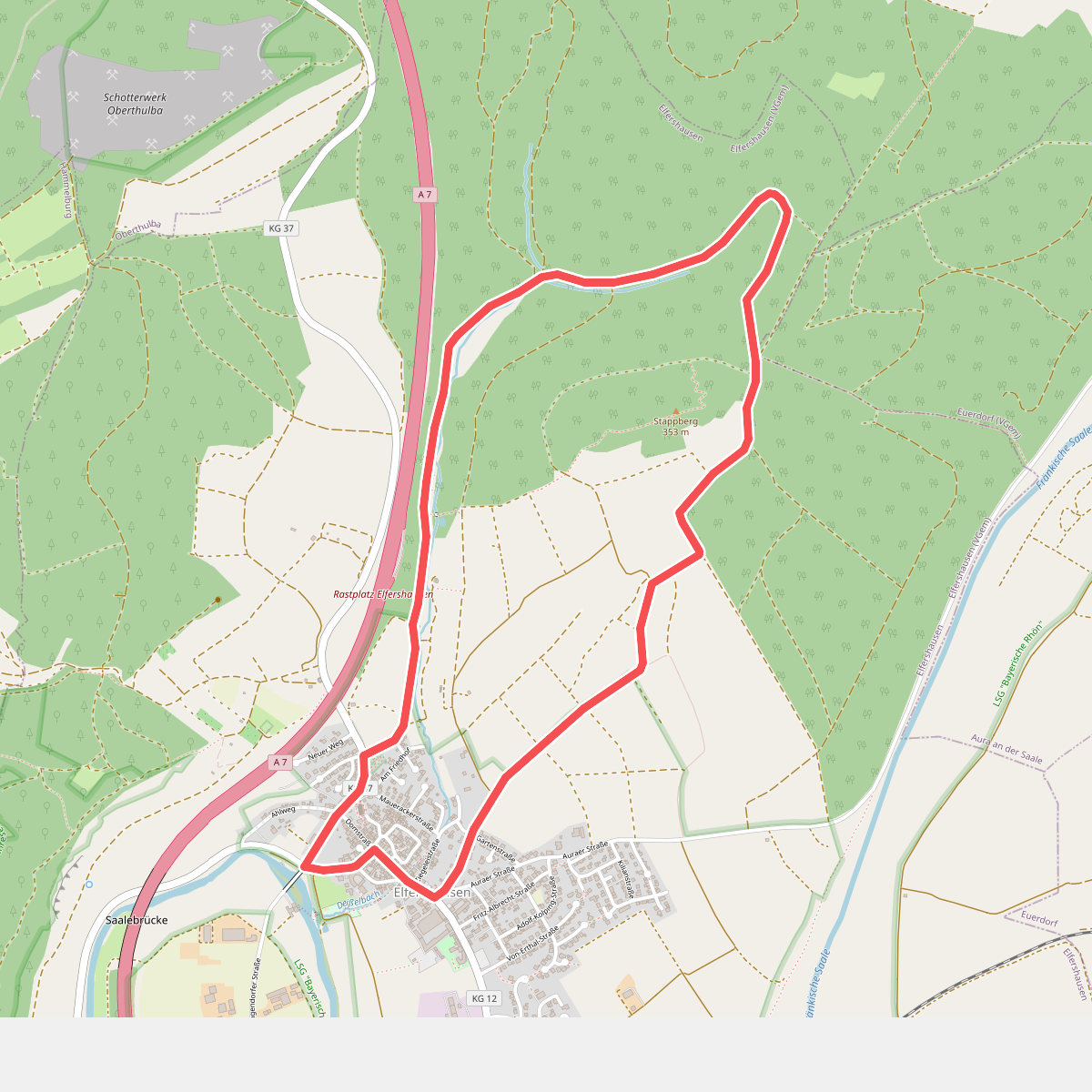 Rhön-Rundweg Elfershausen 1