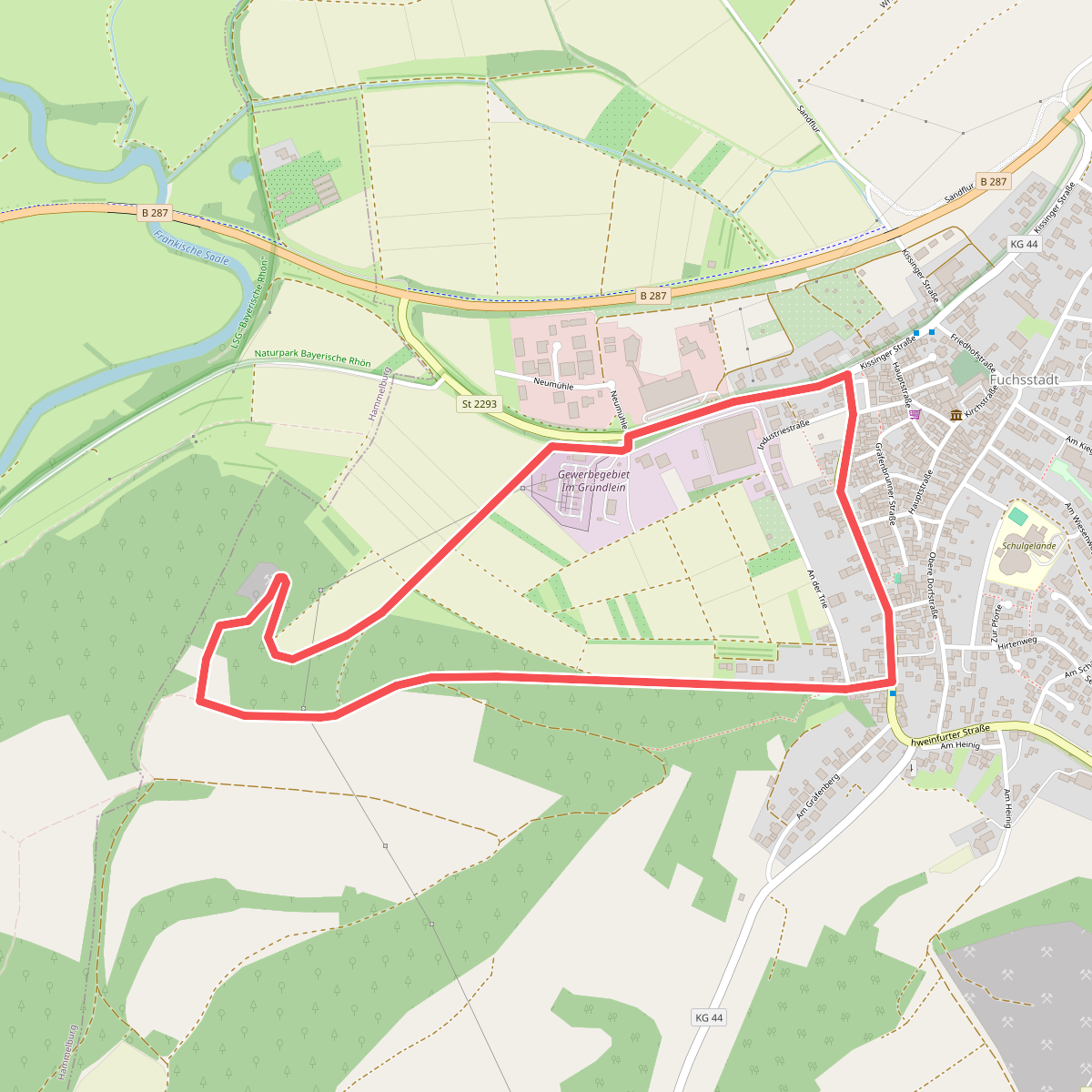 Rhön-Rundweg Fuchsstadt 1