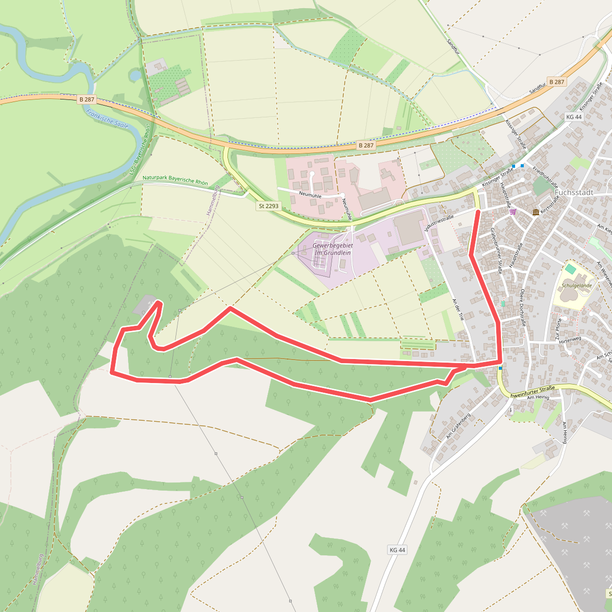 Rhön-Rundweg Fuchsstadt 2