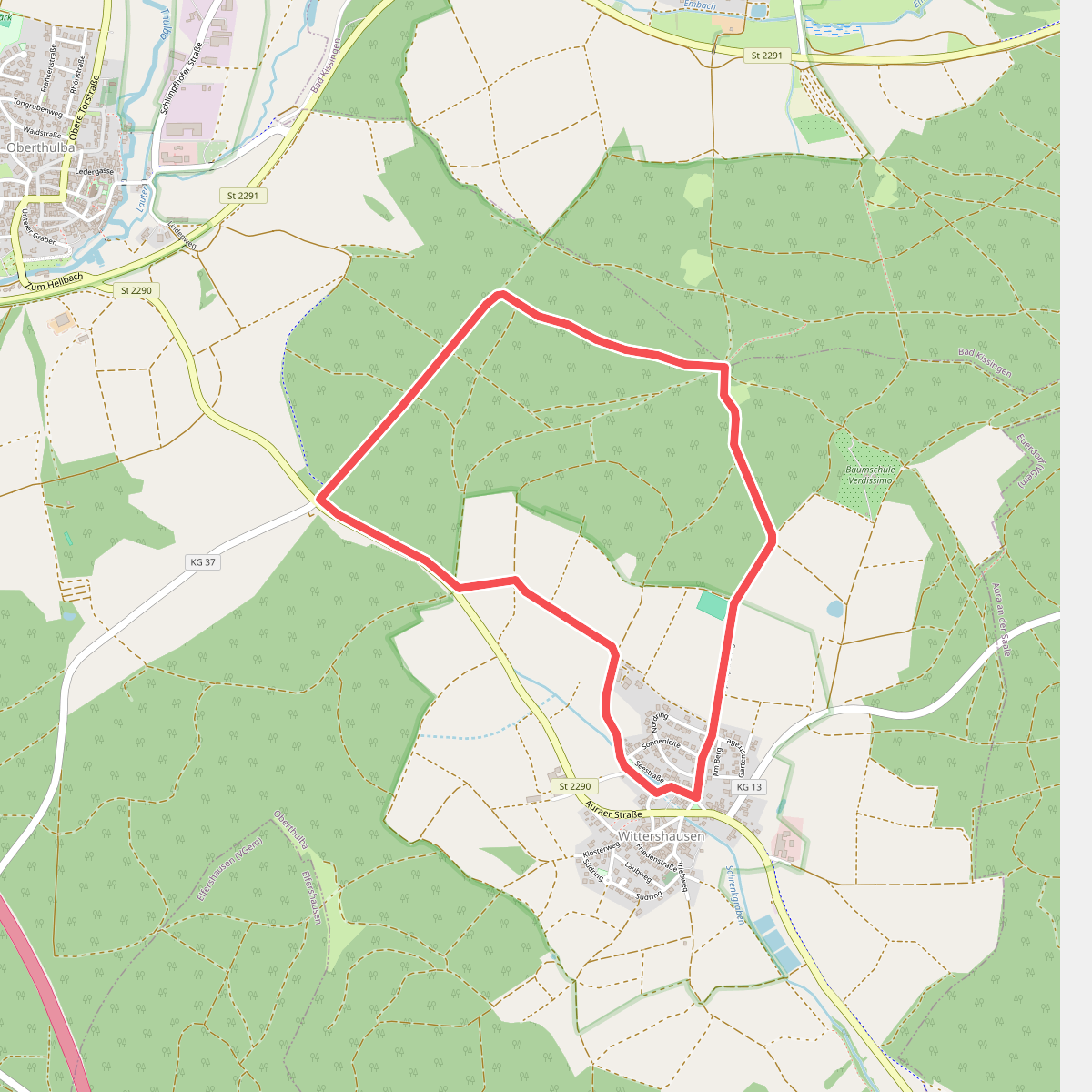 Rhön-Rundweg Oberthulba 1