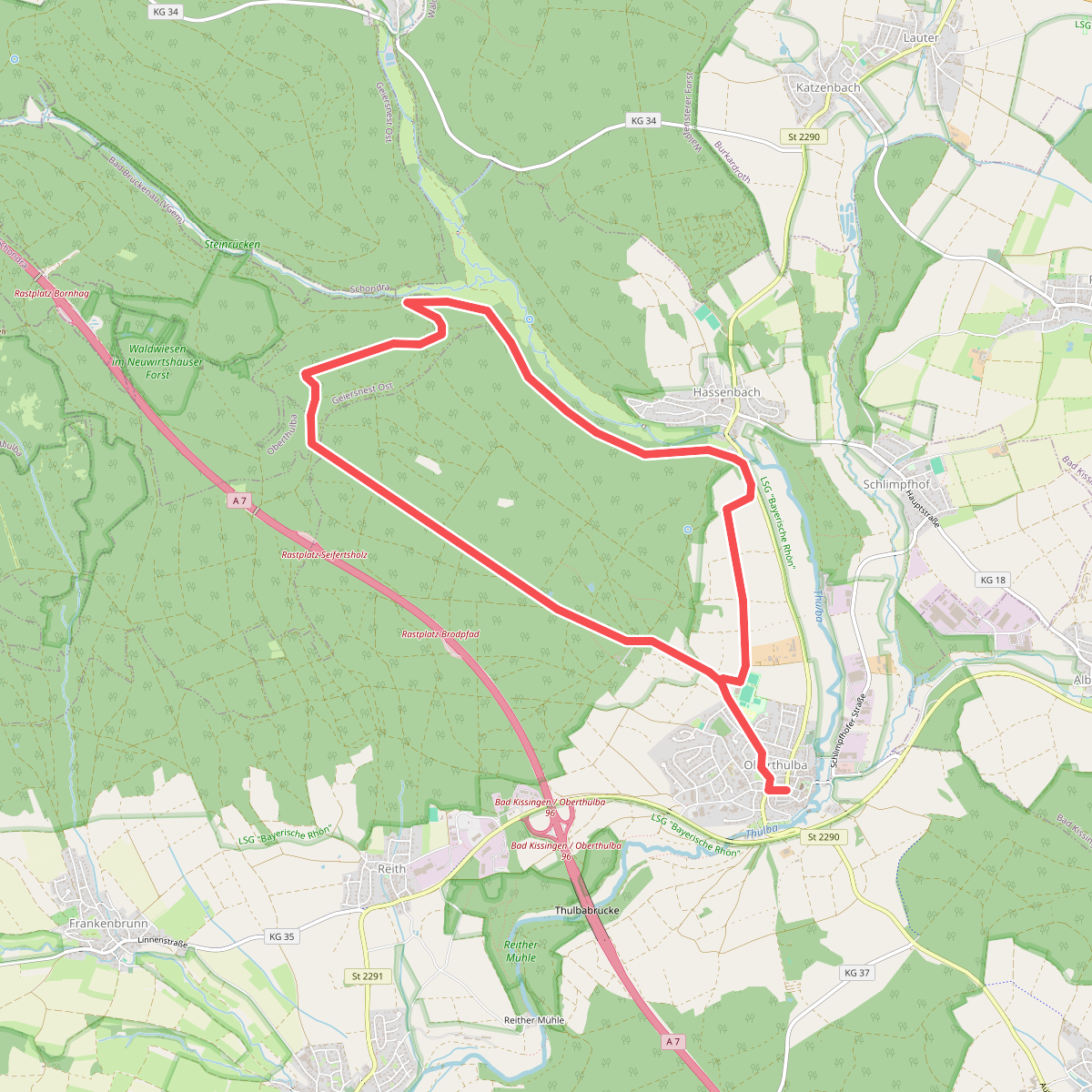 Rhön-Rundweg Oberthulba 3