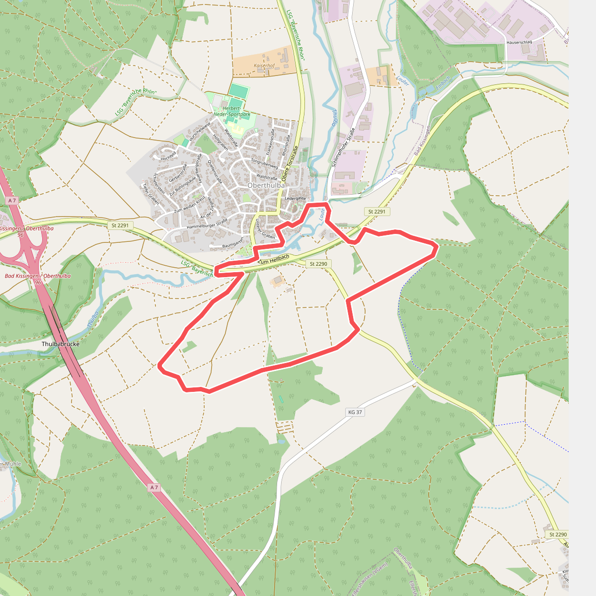 Rhön-Rundweg Oberthulba 9