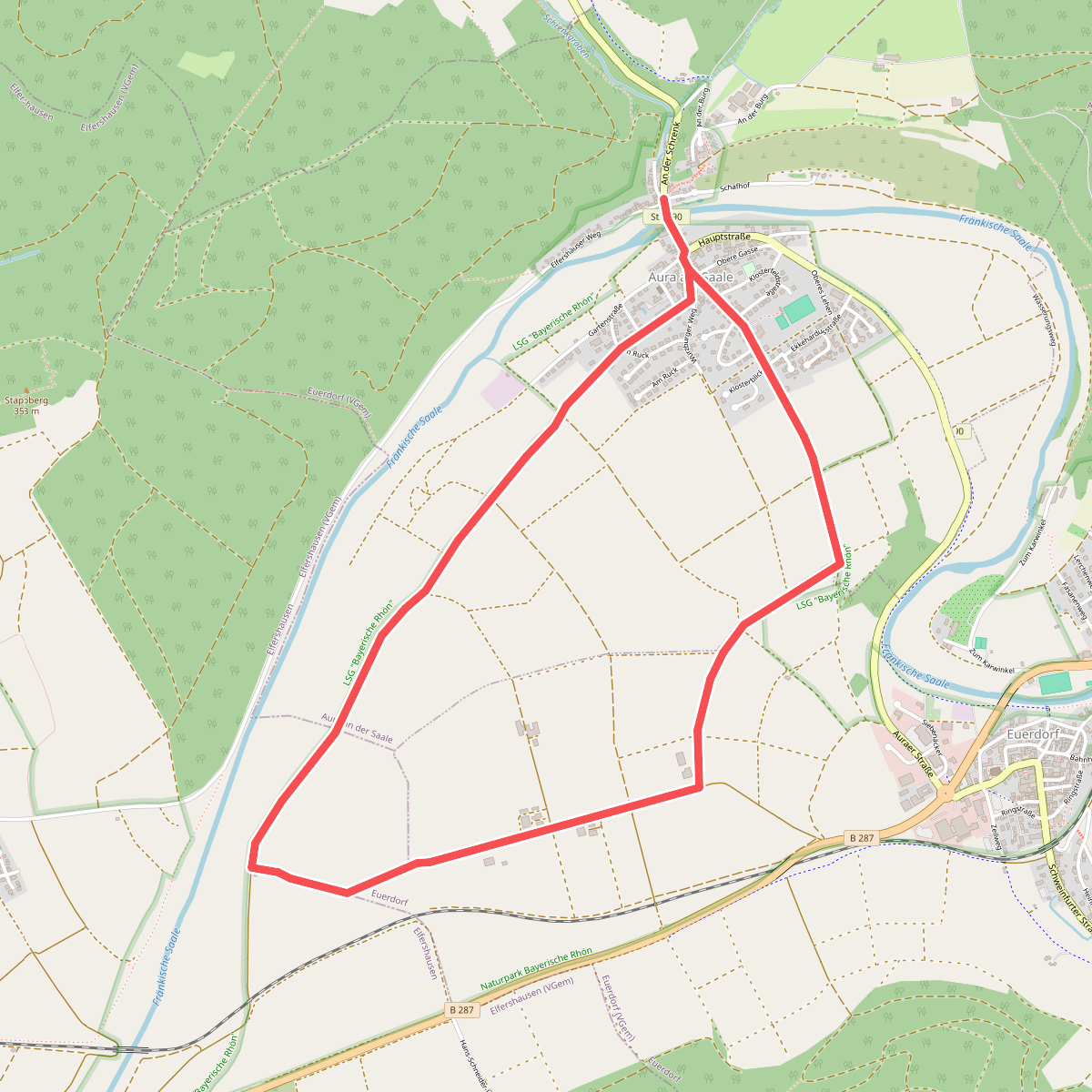 Rhönrundweg Saaletal 3