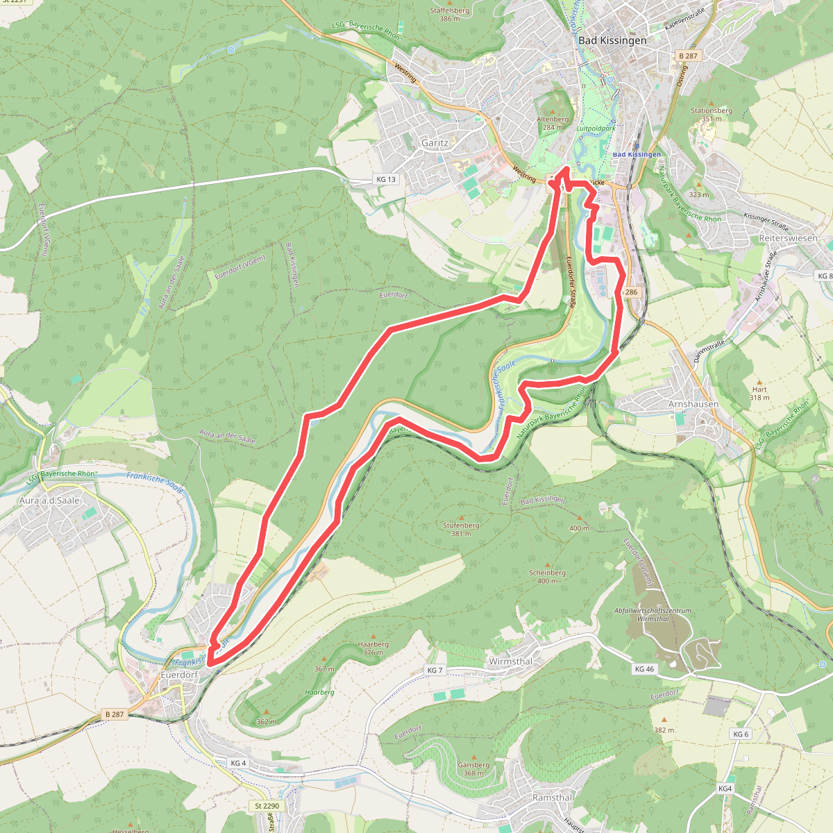 Rhönrundweg Saaletal 4