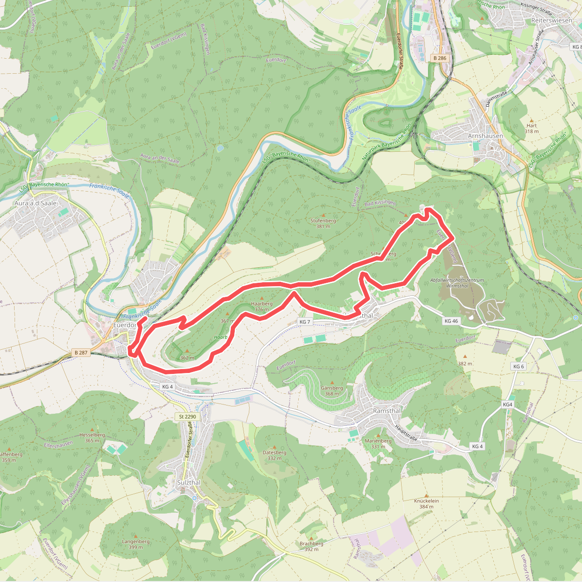 Rhönrundweg Saaletal 5