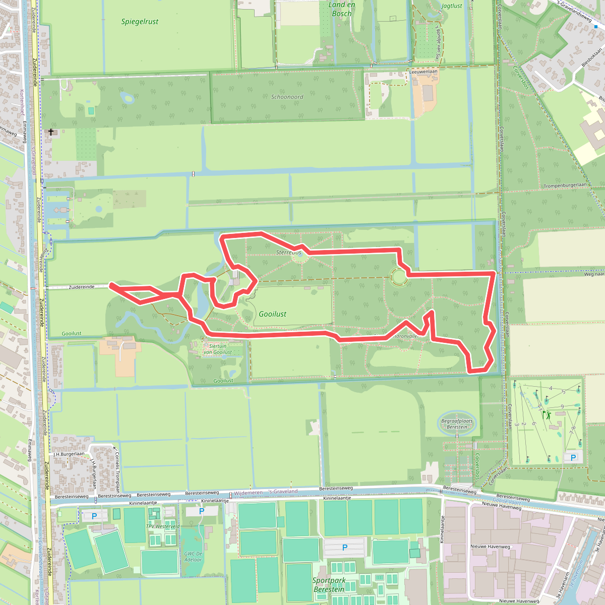 Wandelroute Gooilust, vlak bij Hilversum