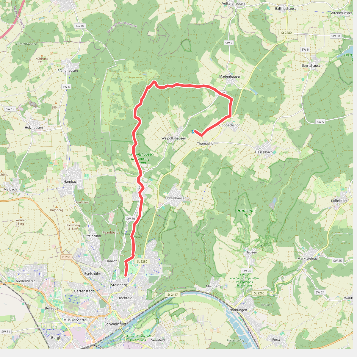 AV Grün Route 1
