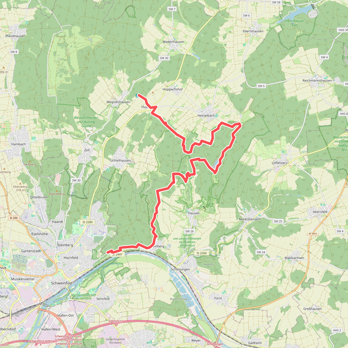 AV Grün Route 3